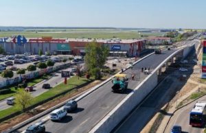 Lucrările la cele două pasaje de pe Calea Aradului din municipiul Oradea avansează într-un ritm bun.