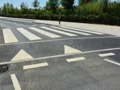 Denivelări artificiale la trecerile de pietoni amplasate pentru siguranța pietonilor din comuna Miroslava