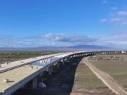 Viaduct de 1200m în construcție pe Autostrada Moldovei – A7