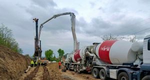 R. Moldova: lucrările de stabilizare a terasamentelor avansează la Ciulucani, pe drumul regional G65