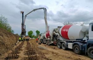 R. Moldova: lucrările de stabilizare a terasamentelor avansează la Ciulucani, pe drumul regional G65