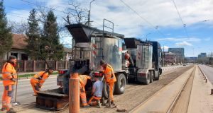 Au fost încheiate lucrările de asfaltare din zona liniilor de tramvai de pe Bd. Nicolae Iorga, din municipiul Iași!
