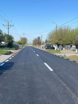 Județul Galați: peste 10 kilometri de drum modernizat în comuna Liești