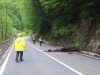 Județul Hunedoara: operațiuni de rănguire în Defileul Jiului, pe DN 66