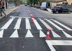 Măsuri de siguranță la trecerile de pietoni pe trei străzi din comuna Miroslava