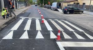 Măsuri de siguranță la trecerile de pietoni pe trei străzi din comuna Miroslava