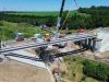 Pasajul de pe drumul R6, din zona de ocolire a municipiului Bălți: progres de 60%