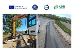 Județul Sălaj: continuă lucrările de reabilitare și modernizare a drumului județean DJ 109P