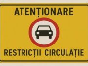 Restricții de circulație pe str. Trei Fântâni și str. Mihail Sturza, din municipiul Iași!