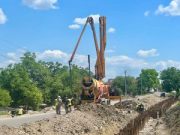 Progres de 45% la lucrările de stabilizare a terasamentelor pe drumul G65, în Ciulucani