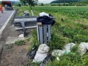 Buget pierdut din cauza deșeurilor abandonate pe drumurile din România