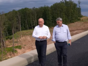 Special: Ilie Bolojan și Dorinel Umbrărescu, pe șantierul Autostrăzii Transilvania. Secțiunea Nădășelu – Topa Mică – Poarta Sălajului se apropie de deschidere!
