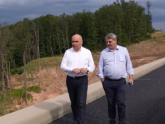 Special: Ilie Bolojan și Dorinel Umbrărescu, pe șantierul Autostrăzii Transilvania. Secțiunea Nădășelu – Topa Mică – Poarta Sălajului se apropie de deschidere!