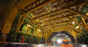 CNAIR: avans consistent pe șantierul lotului lipsă al autostrăzii A1, dintre Margina și Holdea.