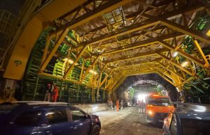 CNAIR: avans consistent pe șantierul lotului lipsă al autostrăzii A1, dintre Margina și Holdea.