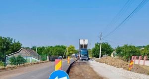 Lucrările de reparație capitală pe drumul național R26, între Zaim și Căușeni, au ajuns la un stadiu de execuție de 76%