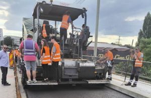 Finalizare a lucrărilor de la drumul alternativ de sub Pasajul Socola, din Iași
