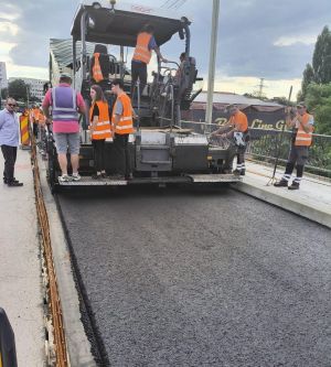 Finalizare a lucrărilor de la drumul alternativ de sub Pasajul Socola, din Iași