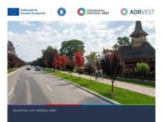 Județul Arad: orașul Ineu modernizează infrastructura urbană printr-un amplu proiect de mobilitate