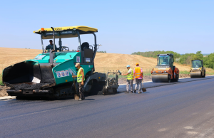 Lucrările de reparație a drumului G109 în proximitatea localităților Speia și Telița, raionul Anenii Noi, se apropie de finalizare