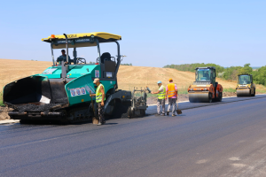 Lucrările de reparație a drumului G109 în proximitatea localităților Speia și Telița, raionul Anenii Noi, se apropie de finalizare