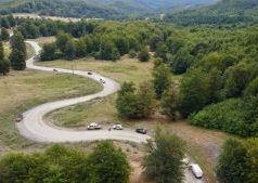 Județul Vâlcea: ample lucrări pe drumul județean DJ 703H, zona Loviștei