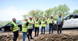 Inspecție la șantierul de reabilitare a drumului R34 Hîncești – Leova – Cahul