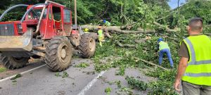 ATENȚIE – restricții de circulație pe DN13E, la ieșirea din municipiul Sfântu Gheorghe spre Vâlcele.