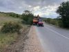 Județul Cluj: lucrări de întreținere pe DJ 161A, între Strucut și Ceanu Mare.