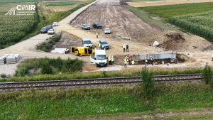 CNIR: DANLIN XXL a început încercările pe piloți de probă în etapa de proiectare pe lotul 1D Joseni – Ditrău al Autostrăzii A8 Târgu Mureș – Târgu Neamț.