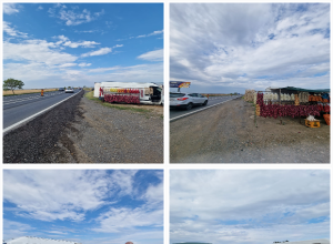Drumul național DN 2(E85) are nevoie de siguranță, nu de tarabe!