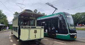 Municipiul Iași: CTP Iași a finalizat firul de coborâre al liniei de tramvai din zona Târgu Cucu