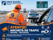 Anchete de circulație Origine–Destinație pe drumurile administrate de DRDP Buzău și pe Autostrada Moldovei (A7)
