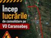 Restricții pe Varianta de Ocolire Caransebeș: vor fi executate lucrări de consolidare!