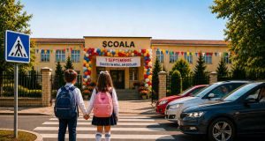 Începe școala: mai mulți copii pe drumuri, mai multă responsabilitate la volan!
