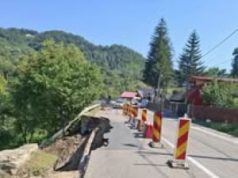 DRDP Buzău: continuă lucrările de consolidare pe DN 10, la Siriu!