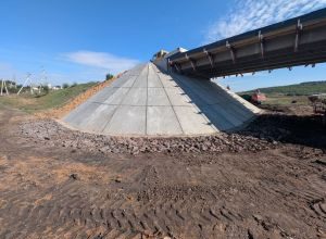 Se apropie de finalizare lucrările de reparație capitală a podului peste râul Răuțel, situat în raionul Fălești