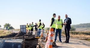 AND Moldova: au demarat lucrările de reparație capitală a unui sector de 9 km al drumului G108, în raionul Anenii Noi
