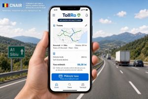 CNAIR: Platforma TollRo va putea fi utilizată începând cu 1 octombrie 2026. Etapa de testare a platformei TollRo se va încheia pe 29 septembrie 2026.