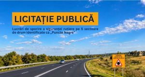 Chișinău: licitație pentru execuția lucrărilor de dezvoltare a măsurilor pentru sporirea siguranței rutiere (Puncte Negre)