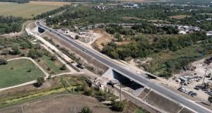 Podul și pasajul de pe drumul R6 de la Bălți au fost deschise circulației
