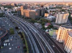 București: lucrările de la Pasajul Basarab, la un nivel impresionant: au fost curățate, reparate și protejate cu vopsele speciale aproximativ 52.000 de metri pătrați de suprafețe de beton