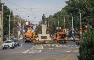 Bulevardul Copou intră într-o nouă etapă de modernizare. Lucrări ample la linia de tramvai BCU – Triumf din municipiul Iași.