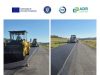 Județul Sălaj: lucrările de reabilitare a drumului județean DJ 109P au ajuns la așternerea stratului de uzură