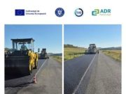 Județul Sălaj: lucrările de reabilitare a drumului județean DJ 109P au ajuns la așternerea stratului de uzură