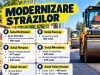 Județul Iași: comuna Miroslava modernizează peste 5,6 kilometri de străzi și drumuri în mai multe sate