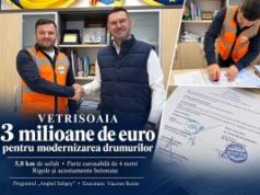 Județul Vaslui: comuna Vetrișoaia investește 3 milioane de euro în modernizarea drumurilor locale. Viacons Rutier Huși va executa lucrările
