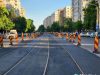Gata! Șantier închis pe Bd. Chișinău din București. Modernizarea șinelor de tramvai pe Lotul 9, pe unde trece tramvaiul nr. 36, este complet finalizată.