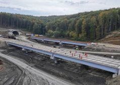 CNAIR: progres de 70% pe sectorul Margina – Holdea, al Autostrăzii A1