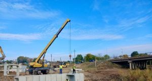 AND Moldova: au demarat lucrările de reparație capitală a podului de lângă Cania, raionul Cantemir, amplasat ре drumul regional G132